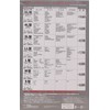 INFIMO (Osaka Textile Materials) Motorcycle Cover, Alarm Print, Anti-Theft, L