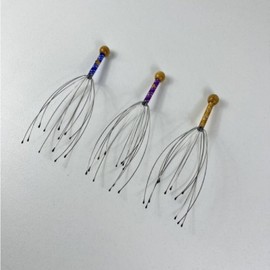Head acupressure device, hair loss management, wire scalp massager / 머리 지압기 탈모 관리 철사 두피마사지기