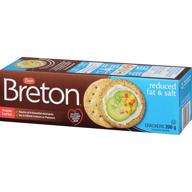 Breton Reduced Fat & Salt - Crackers with 70% Less