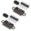 AITRIP 2pcs VL53L1X Laser Ranging Flight Time Sensor Module with
