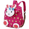 J26 Bunny Rabbit 3D Motif Children's Backpack Nursery Rabbit Satchel
