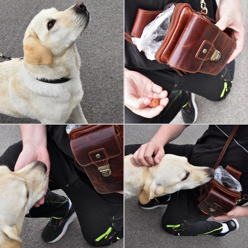 Fa.Volmer ® UrbanWalker Leather Case with Multiple Pockets | Belt