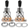 Gebildet 2pcs Electric Guitar 3 Way Toggle Switch Pickup Selector