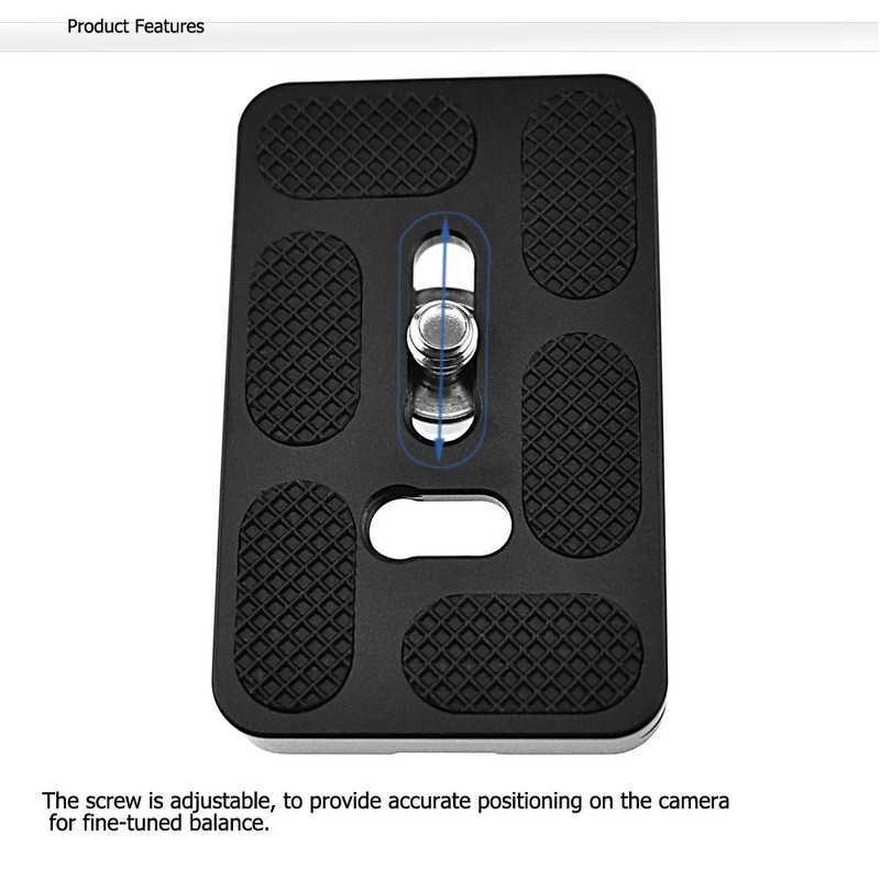 NOTRICKT QRP-003 60mm Quick Release Plate for DSLR Mirrorless and