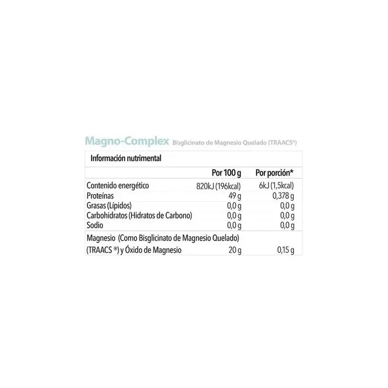 Matter Magno Complex Bisglicinato Magnesio Quelado Magnesium Bisglycinate Chelated Supplement,