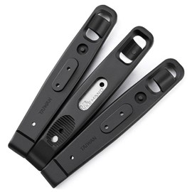 Bike Bicycle Steel Boosted Tool Tire Levers Great to Remove Tire at Ease and Replace The Tubes Without Damaging The Wheels(Color:Black)