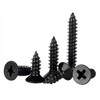 EBAIJQUO M4 x 50 mm Phillips Flat Head Wood Screws