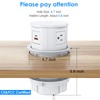 ANNQUAN Pop Up Outlet for Countertop with 20W USB-C,4.7inch Pop