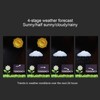 Wireless Weather Clock Digital Thermometer Hygrometer with Touch Screen for