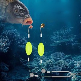 Catfish Rigs,Saltwater Flounder Rigs - Fish Supplies Tackle for Trolling Jigging Saltwater Backpacking Travel Family Friends Adventures