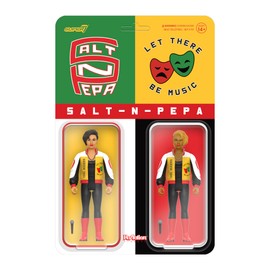 Super7 Salt-N-Pepa - (2 Pack) 3.75" Salt-N-Pepa Action Figures with Accessories Hip Hop Collectibles and Retro Toys