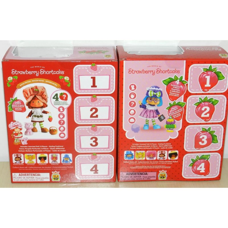 The Loyal Subjects SDCC 2024 STRAWBERRY SHORTCAKE & PLUM PUDDING