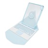 Keyboard Case with Wireless Keyboard Touchpad Built in Pencil Holder