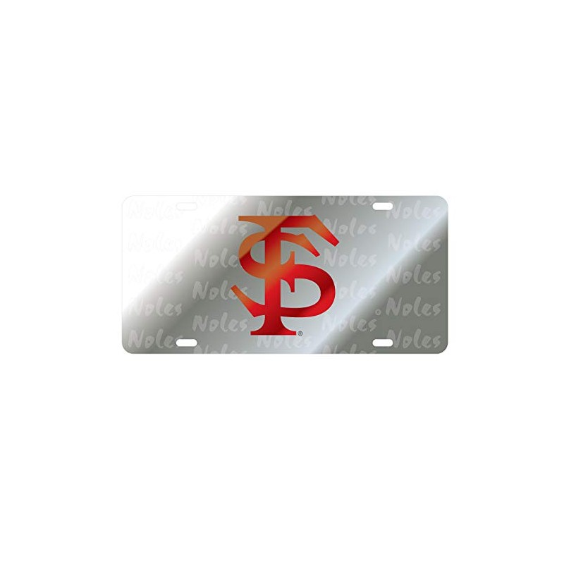 FLORIDA STATE Seminoles Laser Cut Inlaid Mirrored Noles Etch Logo