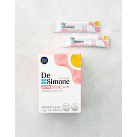 Deusimone [드시모네] 키즈 스텝1 딸기향 유산균 (30일분) [DuSimone] Kids Step 1 Strawberry Flavored Probiotics (30 Days Supply)