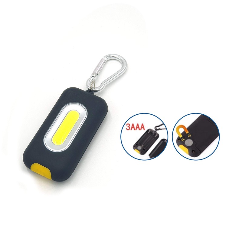 Velamp SURF Keyring with COB LED Panel and Magnet, 3AAA