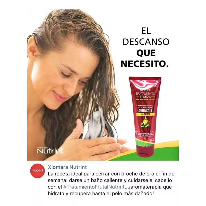 Nutrint Xiomara Nutrint Tratamiento Capilar + Bifase Antioxidante