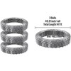 Happybuy Razor Wires, 147 ft Razor Barbed Wire, 3 Rolls