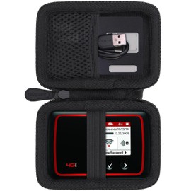 Aenllosi Hard Carrying Case Replacement Compatible with Jetpack Verizon MiFi 6620L/8800L,Holder for Jetpack 4G LTE Mobile Hotspot & USB Charging Cable(Case Only)