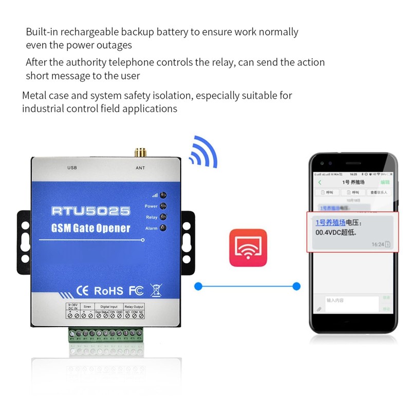 EBTOOLS Controlador Remoto de Puerta, Operador de Abridor de Puerta