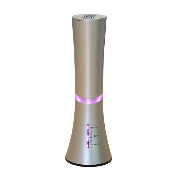 Carepeutic Aroma Nebulizer for Essential Oil Therapy, Requires No Heat No Water, Silver