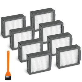Roomba Filter for Roomba e5 e6 e7 i7 i7+ i7+ i7Plus i3 i3+ i3Plus i2 i1 i6 i6Plus i6+ j7 i8 i8Plus i8+ Dust Cut Filter 4651374 Compatible Set of 8 (Not J7+)