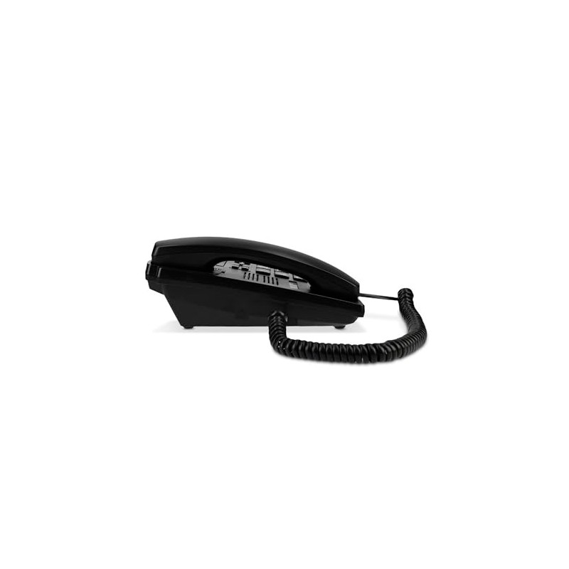RadioShack Teléfono Alámbrico con Alarma Casa | Color Negro