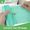 Garbage Bags 13 Gallon Tall Kitchen - Clear Green Biodegradable