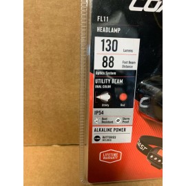 Coast 130-Lumen LED Headlamp color changing (Battery Included)