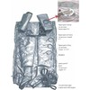 Left leg boots for professional pressure therapy IB-9102 (Piena IZQ