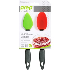 PrepSolutions Mini Silicone Spatulas – Set of 2, Flexible, Heat-Resistant, Ideal for Mixing & Scraping