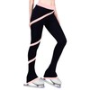 Figure Skating Spiral Polartec Polar Fleece Pants (Light Pink, Child