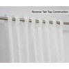 COTTON CRAFT White Curtain Window Panel Drapes - Set of
