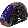 15 Pcs 2-1/2 x 16 Inch Assorted Aluminum Oxide Sanding