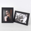 Monolike Standing Paper Photo Frame, Black, 5x7 Inch Standing Paper