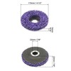 QWORK® 5Pcs Angle Grinder Discs, 4.5Inch/115Mm Discs Stripping Wheel, For