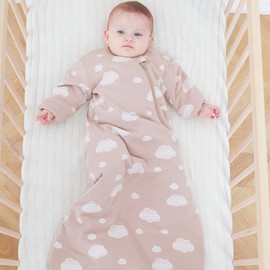 kaiya baby Unisex Sleeping Bag for Babies and Toddlers 1.0 Tog Sleep Sack 18-36Months, Baby Sleep Sack, Newborn Sleep Sack, Wearable Blanket Baby,One Piece with Sleeves,Gifts for Baby,Pink