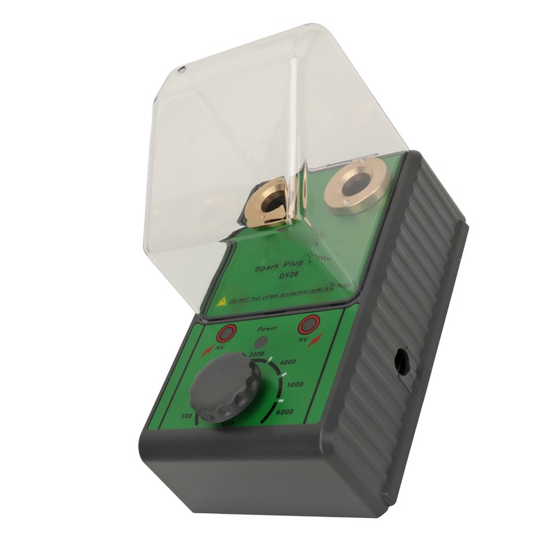 Double Hole Spark Plug Tester Adjustable Frequency Engine Ignition Analyzer