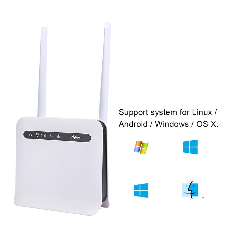 4G Router Industrial Grade Vertical Full Network Europe Africa 2-in-1