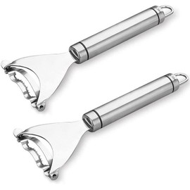 Corn Peeler Corn Planer Thresher Stainless Steel Corn Peeler, 2Pcs Corn Peeler Corn Planer Thresher,Corn Peeler Stainless Steel Corn Cob Stripper,Corn Cutter Peeler Corn Stripper Cob Stripper Tool