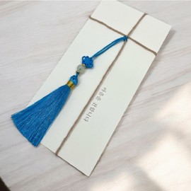 Traditional Norigae Keyring Korean Decoration Tassel Bag Ring Souvenir Foreigner Gift Key Holder Accessories / 전통 노리개 키링 한국 장식 태슬 가방고리 기념품 외국인 선물 키홀더 소품