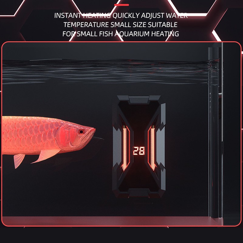 Small Aquarium Heater Submersible 50W Constant Temperature Low Water Fish