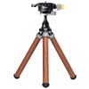 Leofoto MT-02C + MBC-20 Wood Leofoto Carbon Mini Tripod Head