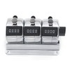 GOGO Bank Counter Desk Mechanical Metal Tabletop Formula, Manual Counter,