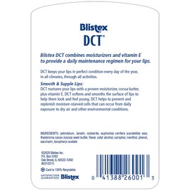 Blistex DCT Daily Conditioning Treatment 0.25oz (Pack of 10)