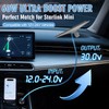 Starlink Mini Car Adapter, 12V-24V to 30V DC Step Up
