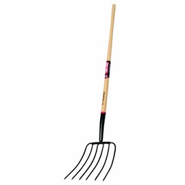 Truper 30317 Tru Pro 54-Inch Manure Fork 6-Tine, Ash Handle