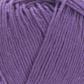 YarnArt Flowers Unicolor – 55% Cotton, 45% Acrylic – Fingering Weight Yarn – 50g (1.76 oz), 218 yds – Ideal for Knitting & Crochet – Soft, Solid Color Skein for Summer Projects
