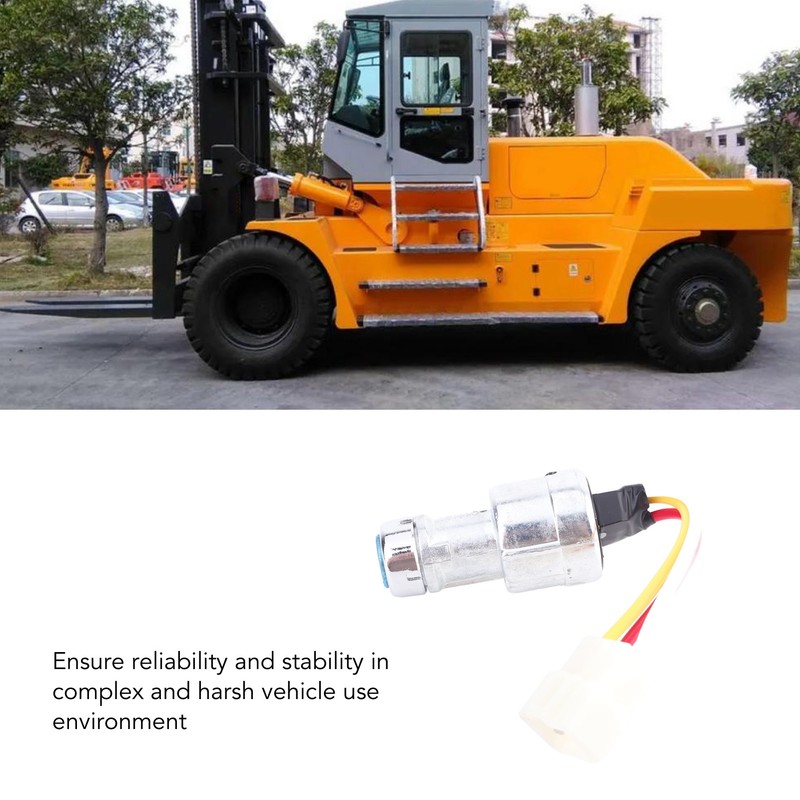 Ignition Switch with Key Assembly Replacement Forklift Parts Accessories Supplies