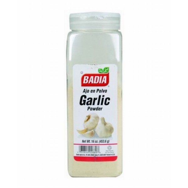 Badia Powder Garlic - 16 oz - Pack of 6